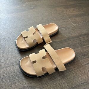 Elegant Tan Women's Sandals